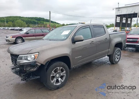 2017 Chevrolet Colorado Z71 from USA, damaged, VIN 1GCGTDEN6H1210335